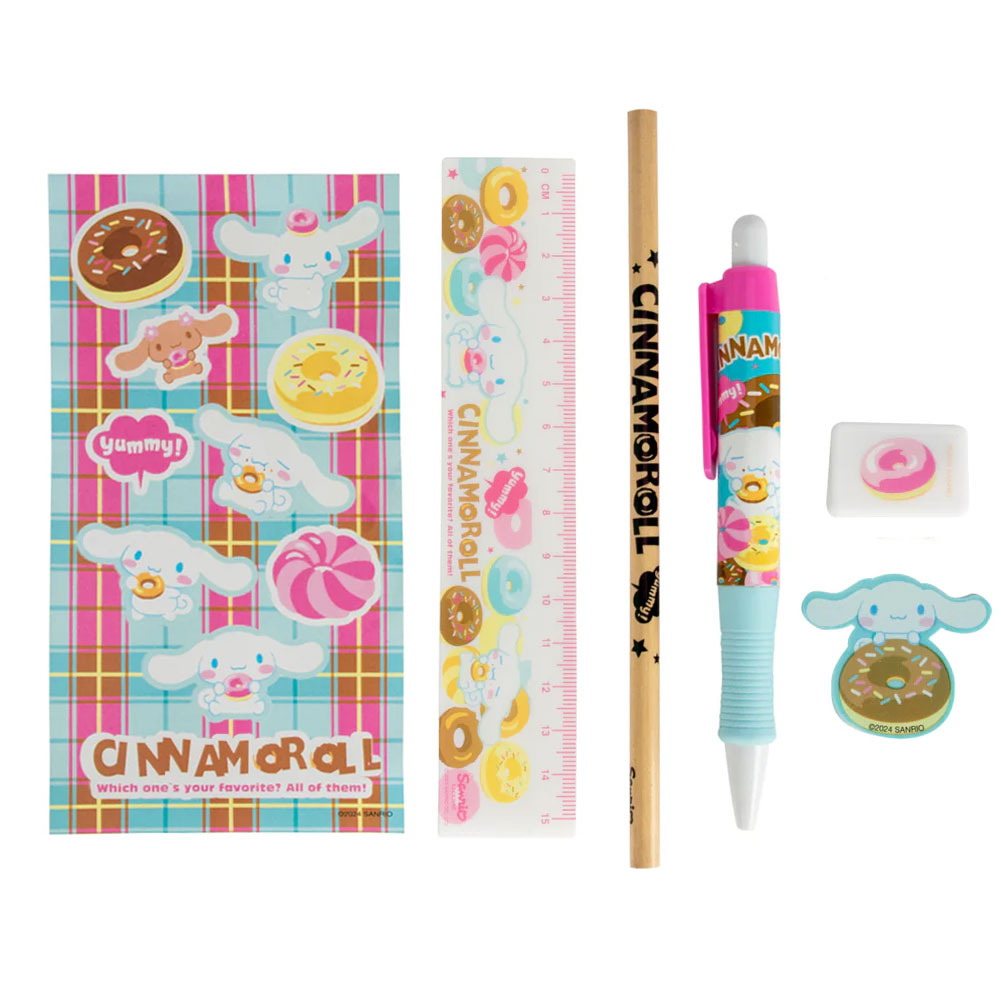 (image for) Cinnamoroll 6pc Stationery Set