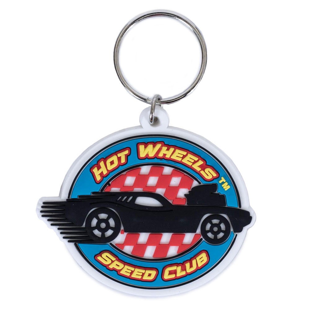 (image for) Hot Wheels Speed Club PVC Keyring