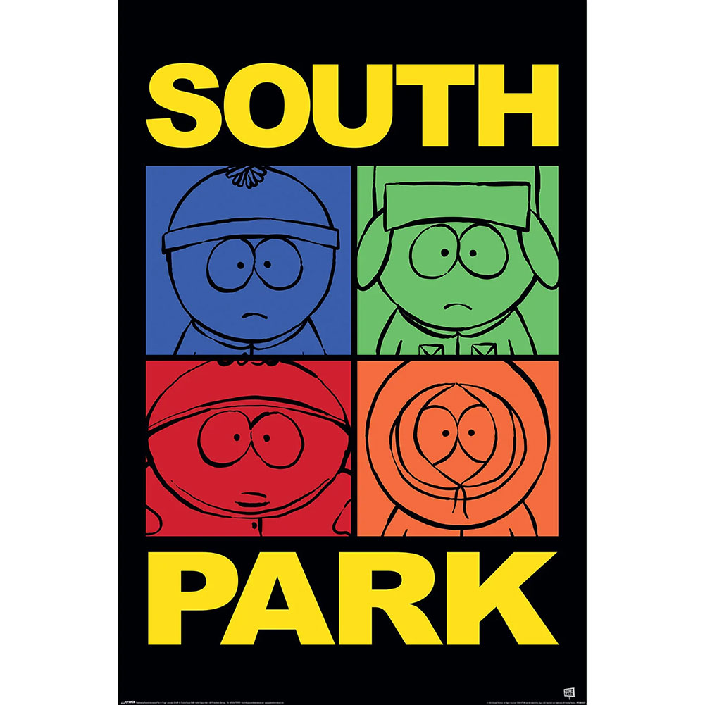 (image for) South Park Block Colour Poster 19