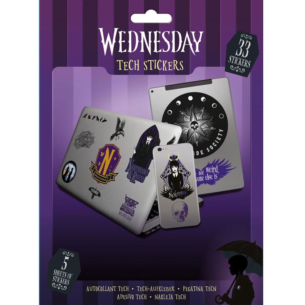 (image for) Wednesday Tech Stickers