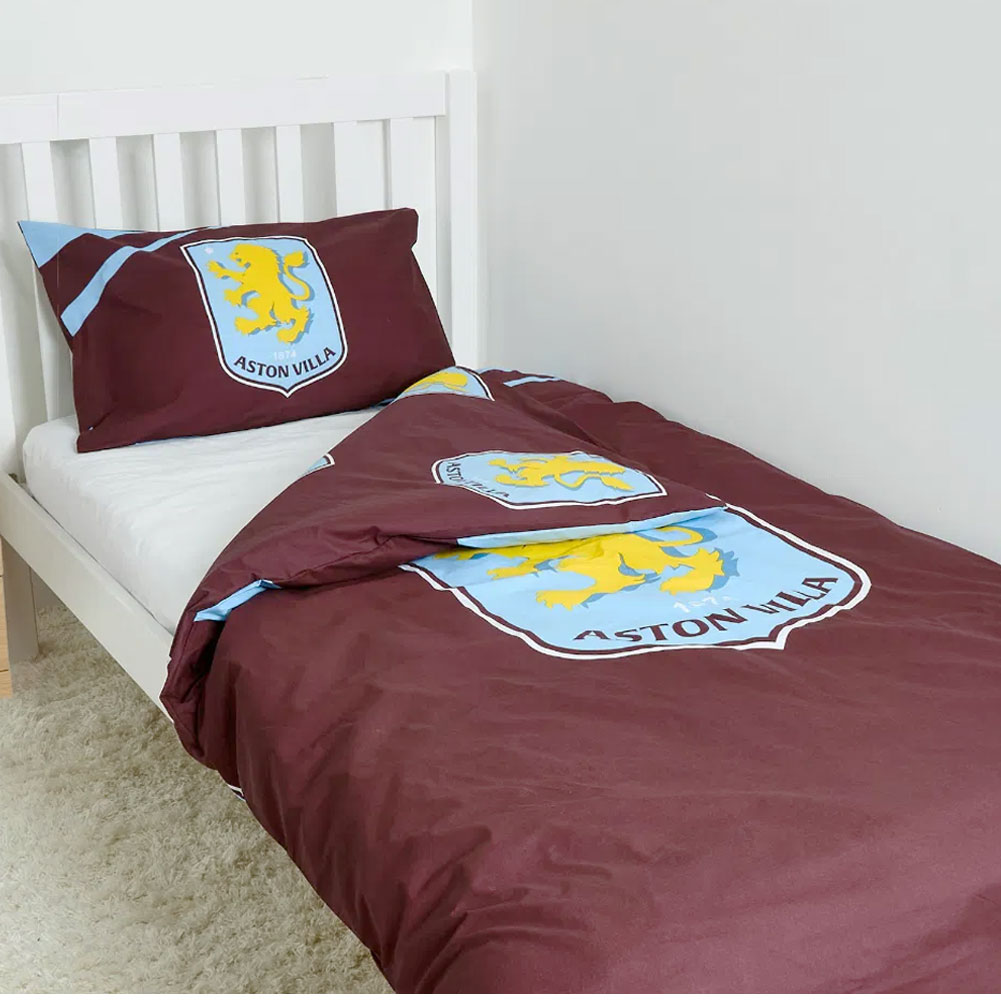 (image for) Aston Villa FC Single Duvet Set