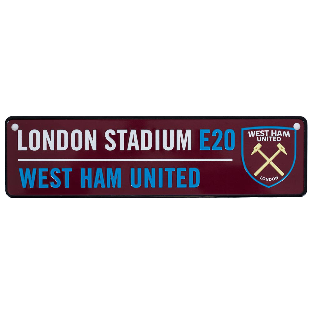 (image for) West Ham United FC Colour Window Sign