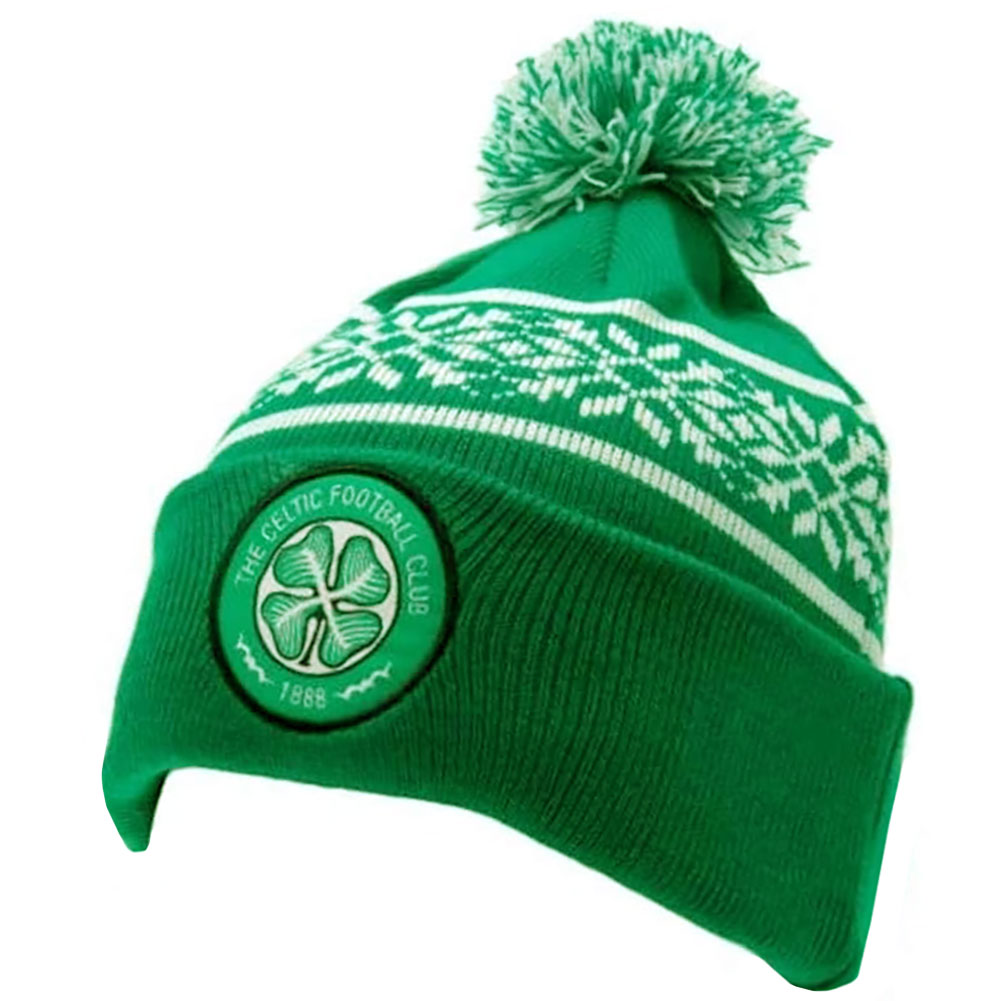 (image for) Celtic FC Snowflake Ski Hat
