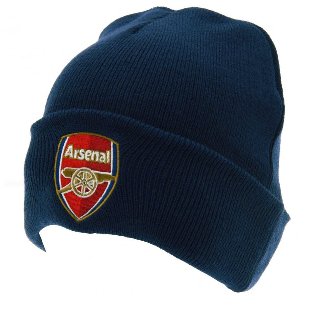 (image for) Arsenal FC Navy Cuff Beanie