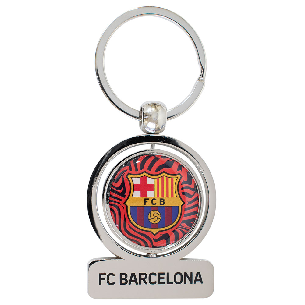 (image for) FC Barcelona Spinner Keyring