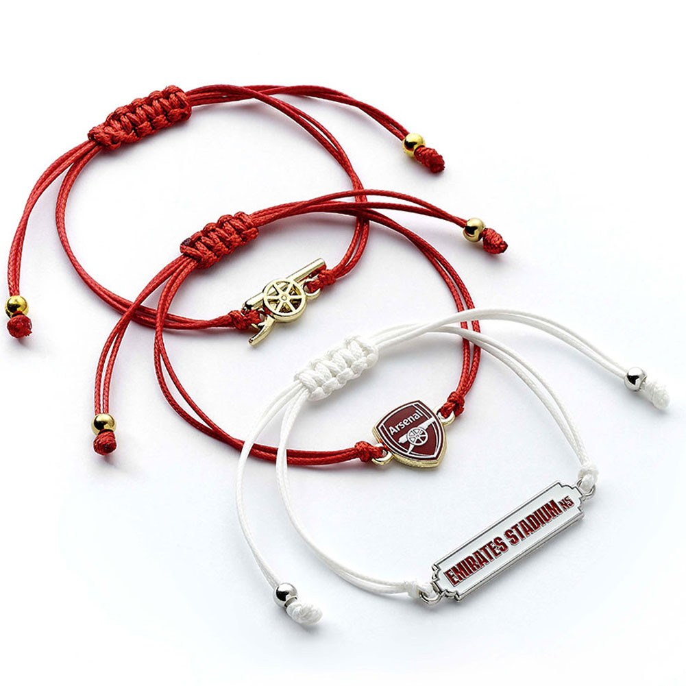 (image for) Arsenal FC Friendship Bracelet Set