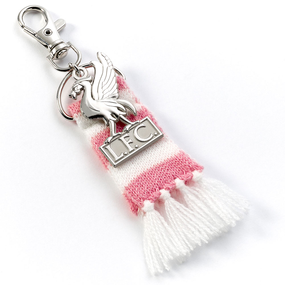 (image for) Liverpool FC Pink Bar Scarf Bag Charm