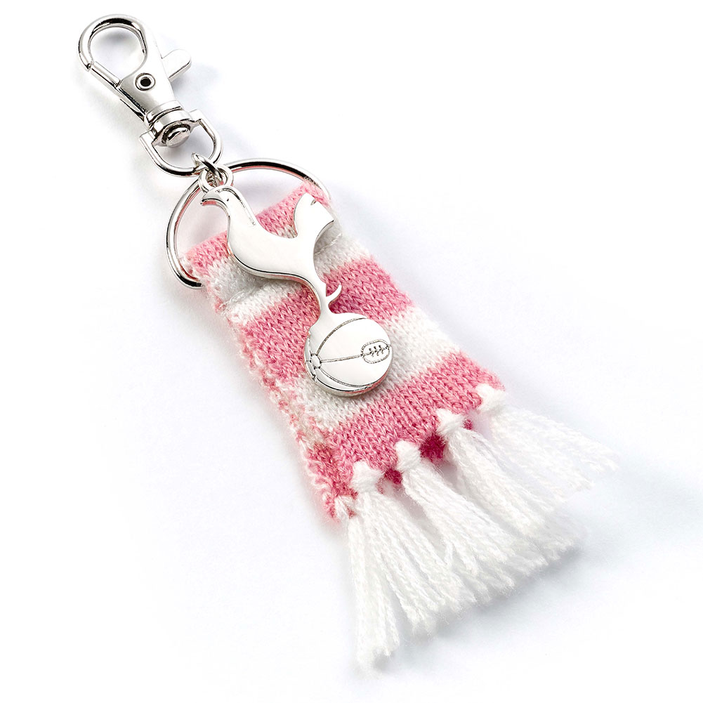(image for) Tottenham Hotspur FC Pink Bar Scarf Bag Charm