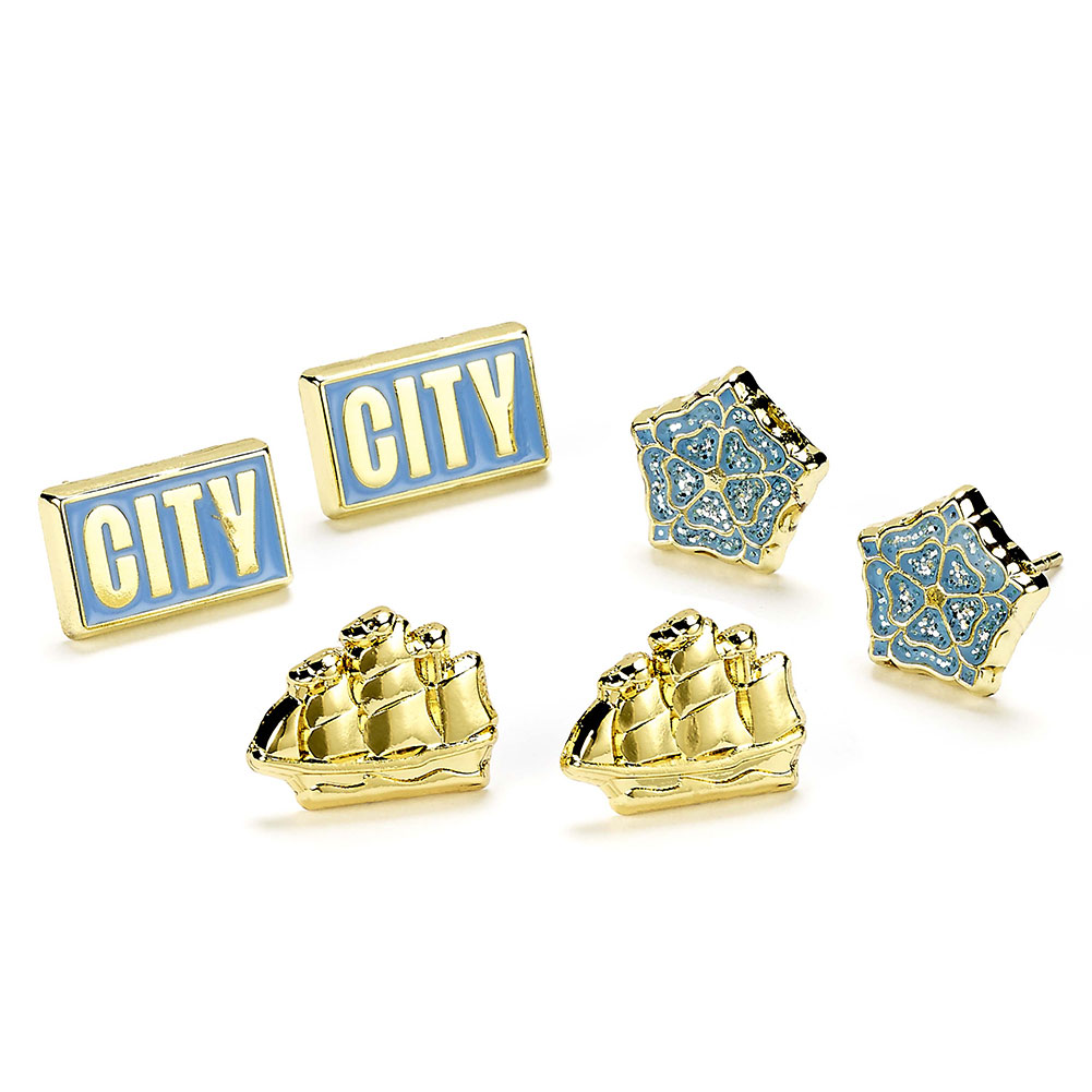 (image for) Manchester City FC Stud Earring Set