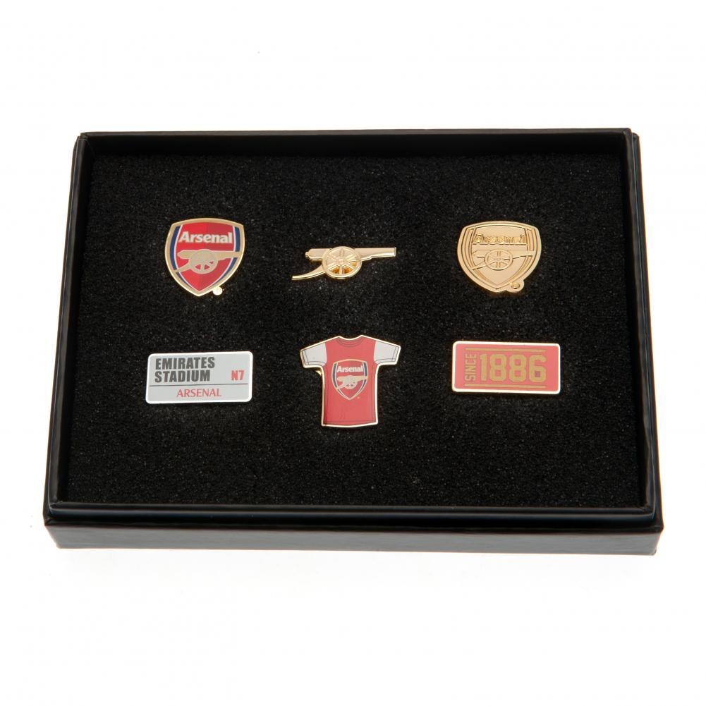 (image for) Arsenal FC 6pc Badge Set