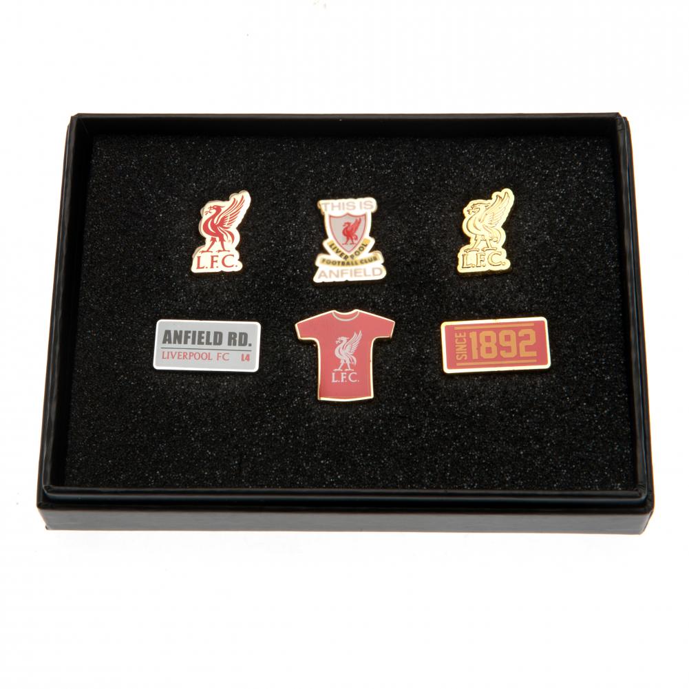 (image for) Liverpool FC 6pc Badge Set