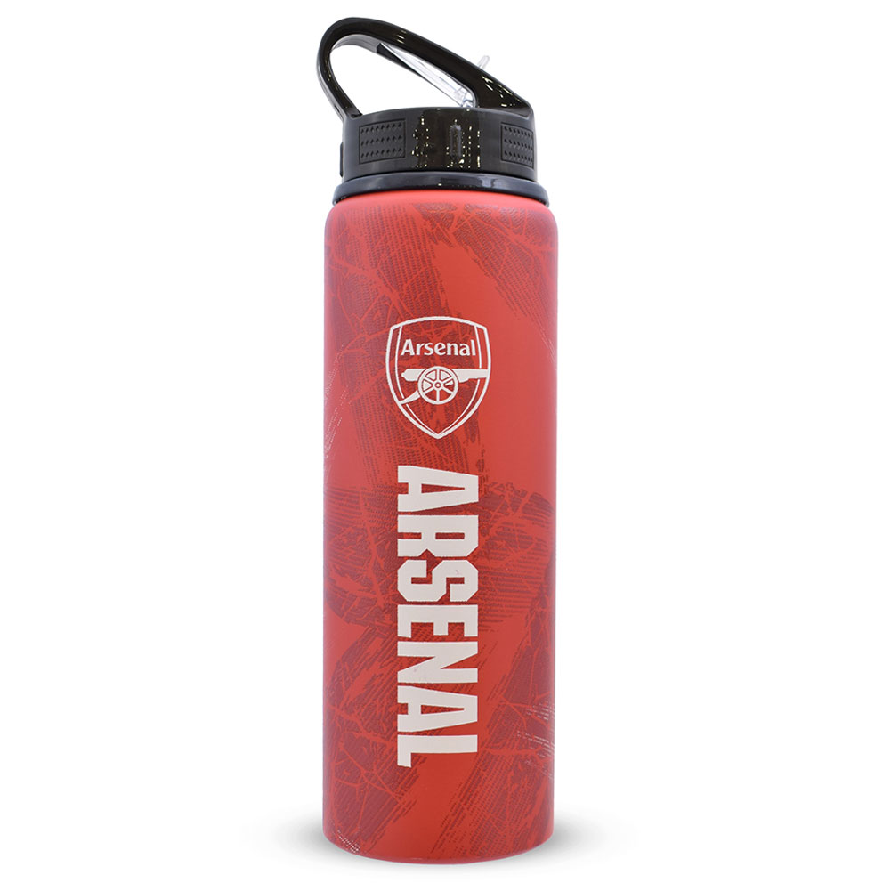 (image for) Arsenal FC HD Printed Aluminium Drinks Bottle