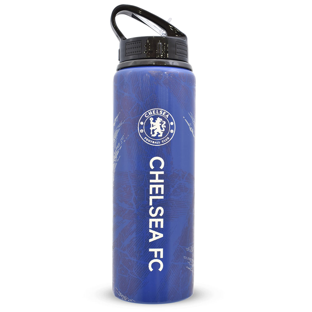 (image for) Chelsea FC HD Printed Aluminium Drinks Bottle