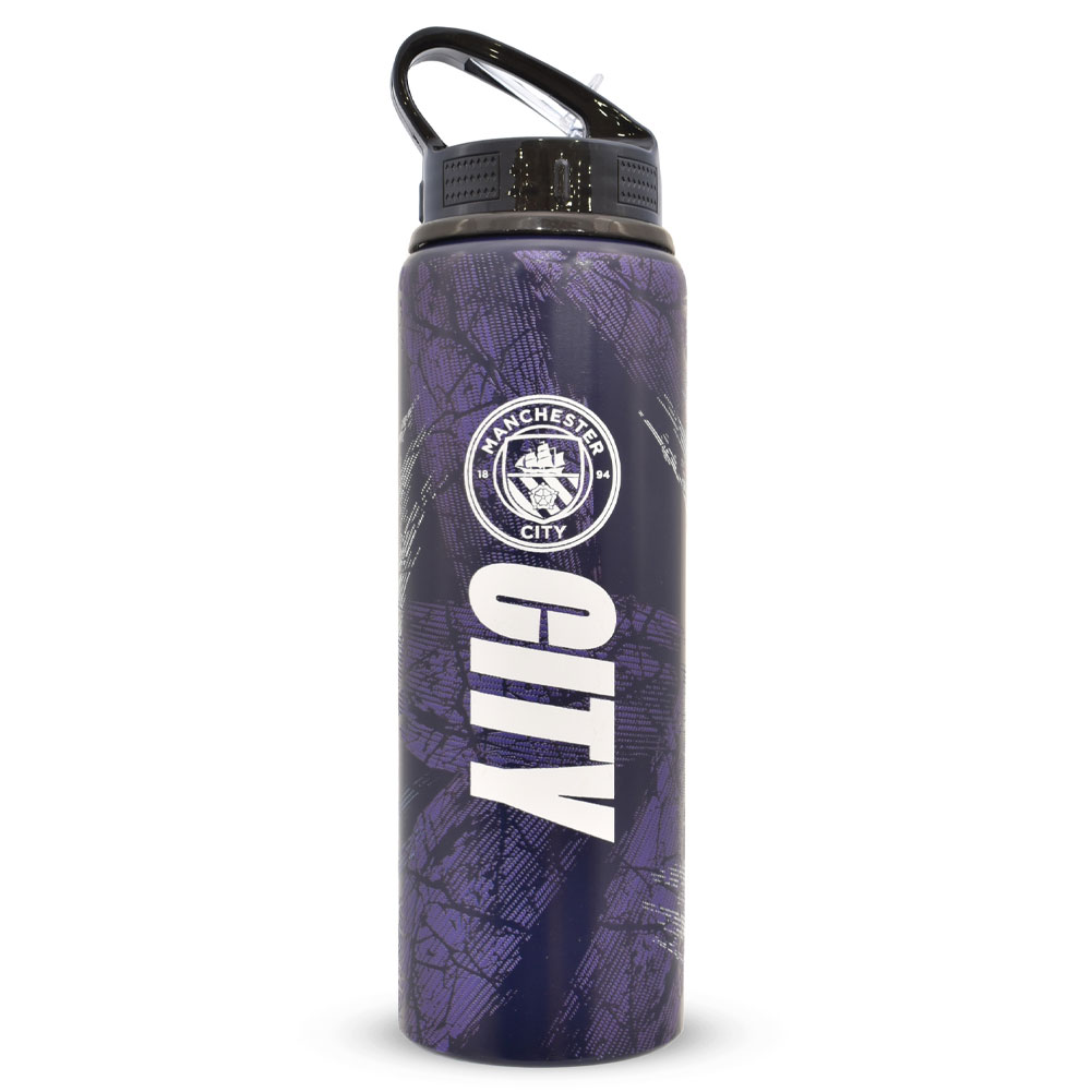 (image for) Manchester City FC HD Printed Aluminium Drinks Bottle