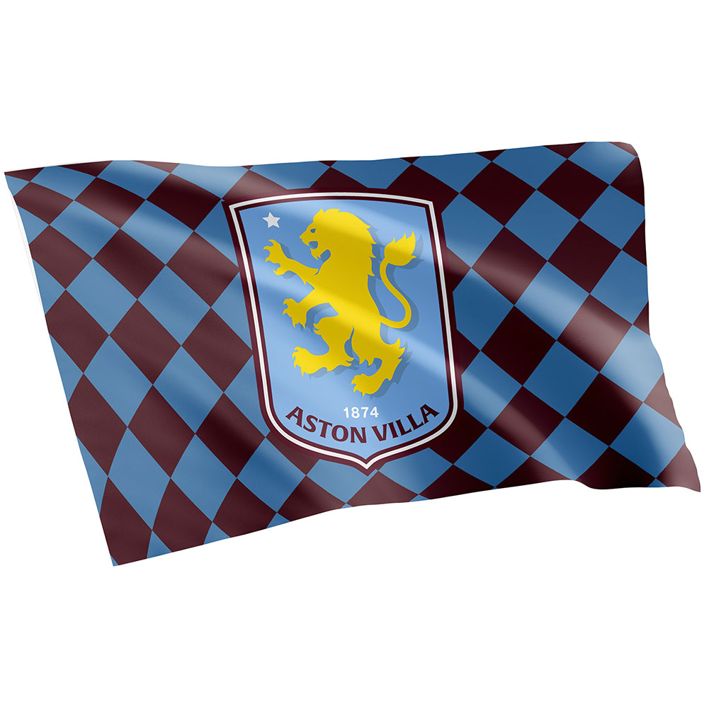 (image for) Aston Villa FC Checked Flag