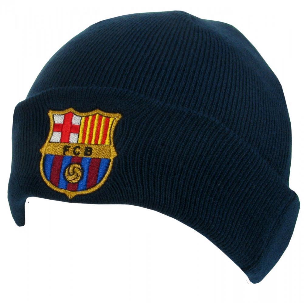 (image for) FC Barcelona Navy Cuff Beanie