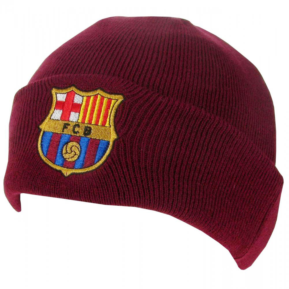 (image for) FC Barcelona Red Cuff Beanie