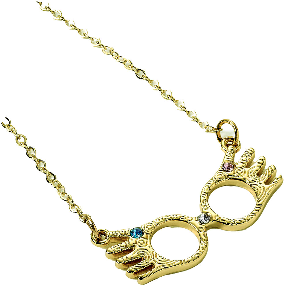 (image for) Harry Potter Gold Plated Luna Spectrespecs Necklace