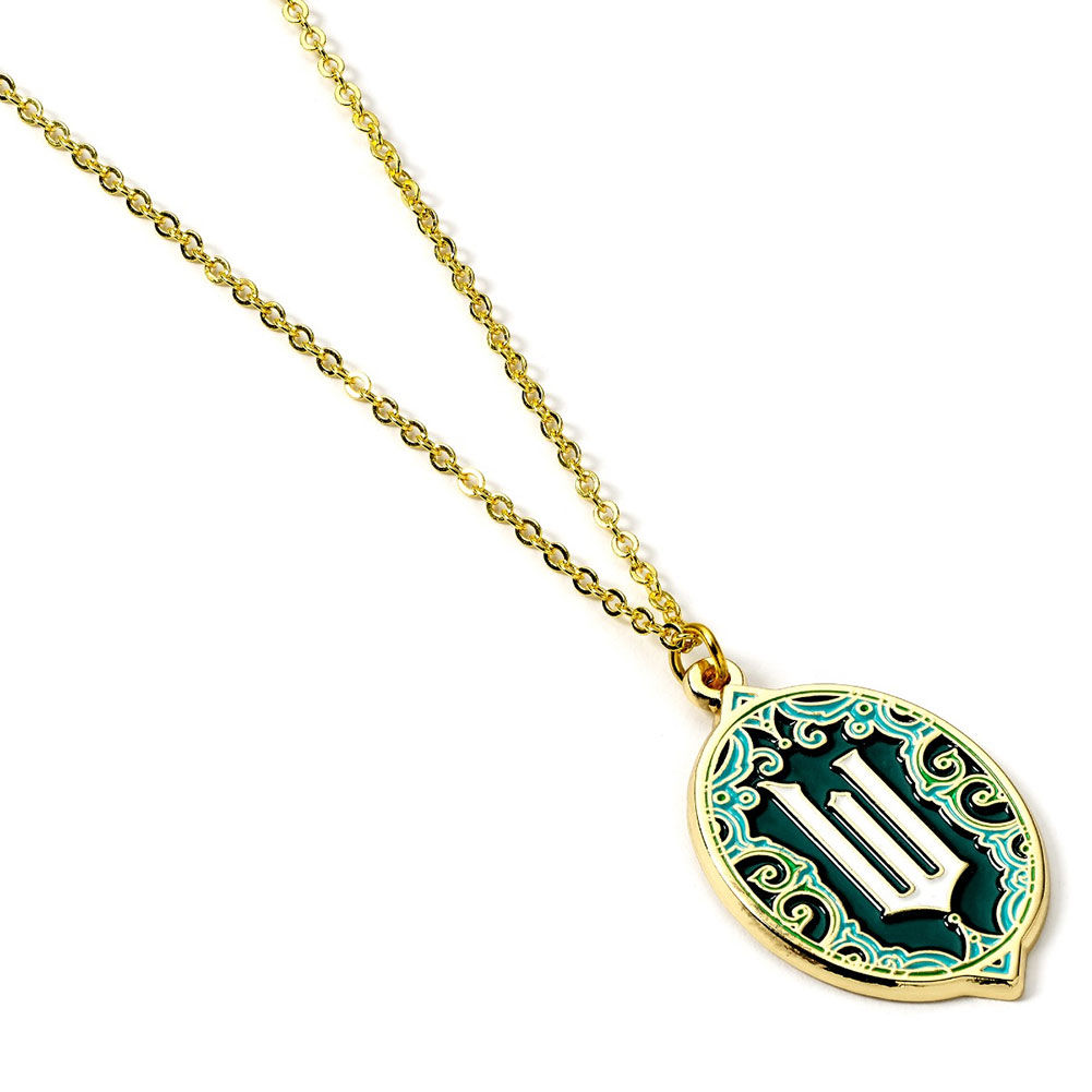 (image for) Wicked Silver Plated Emerald City Necklace