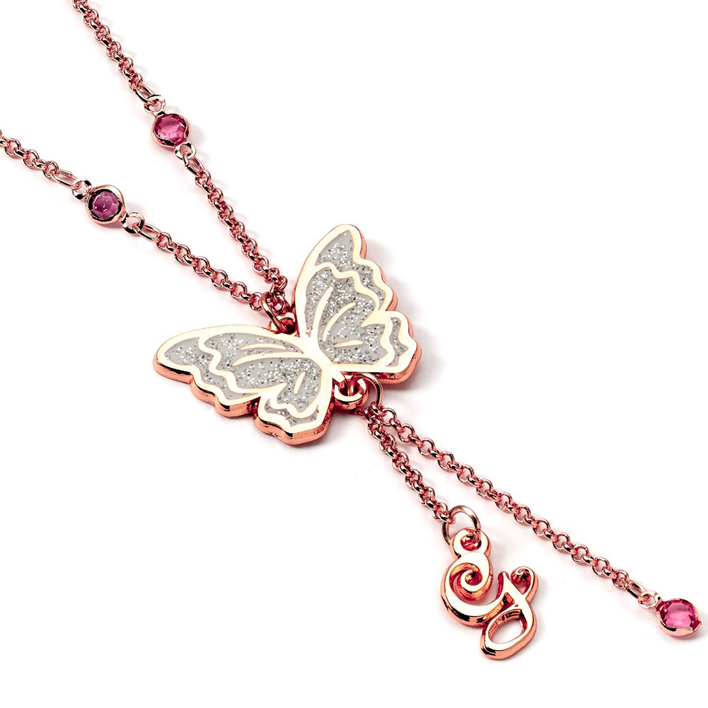 (image for) Wicked Rose Gold Glinda Butterfly Necklace
