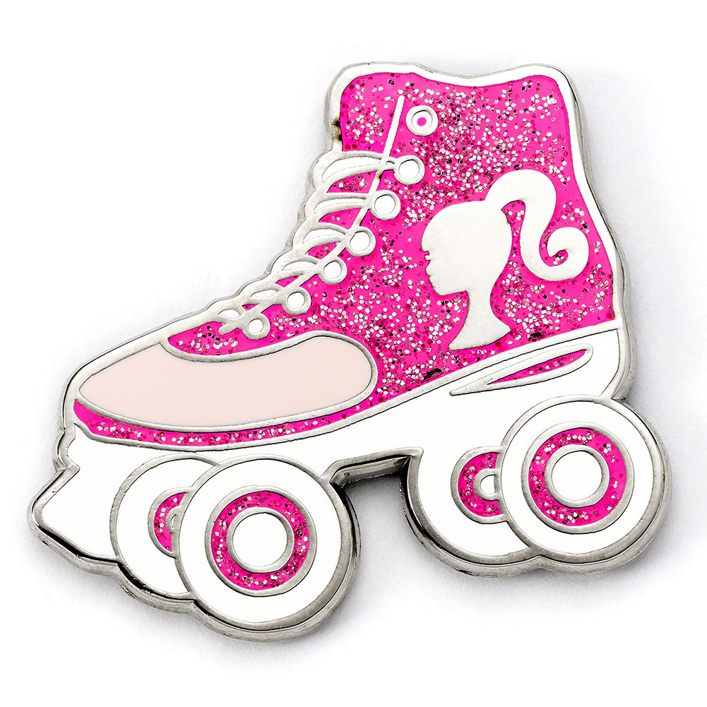 (image for) Barbie Roller Skate Pin Badge