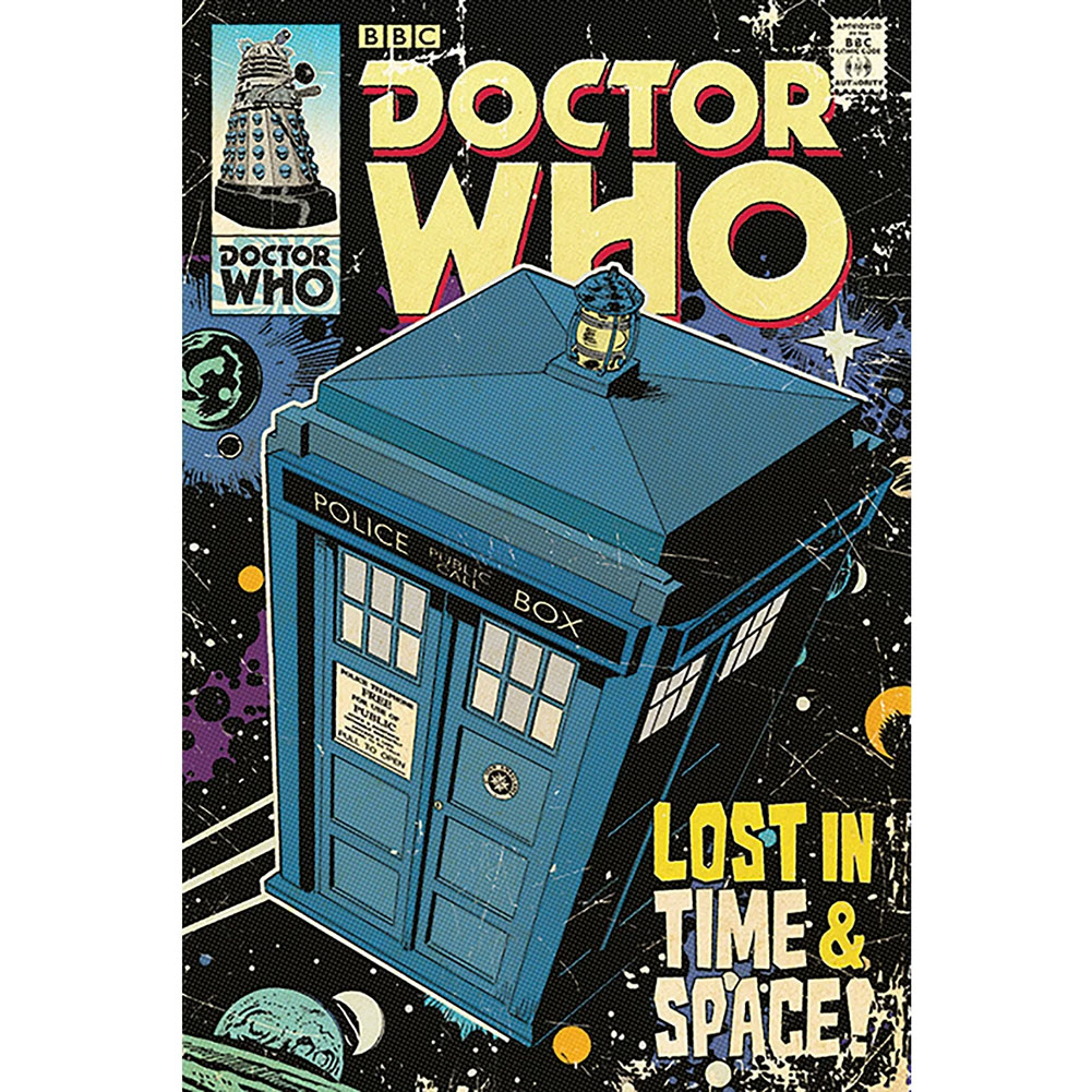 (image for) Doctor Who Lost In Time Poster 6
