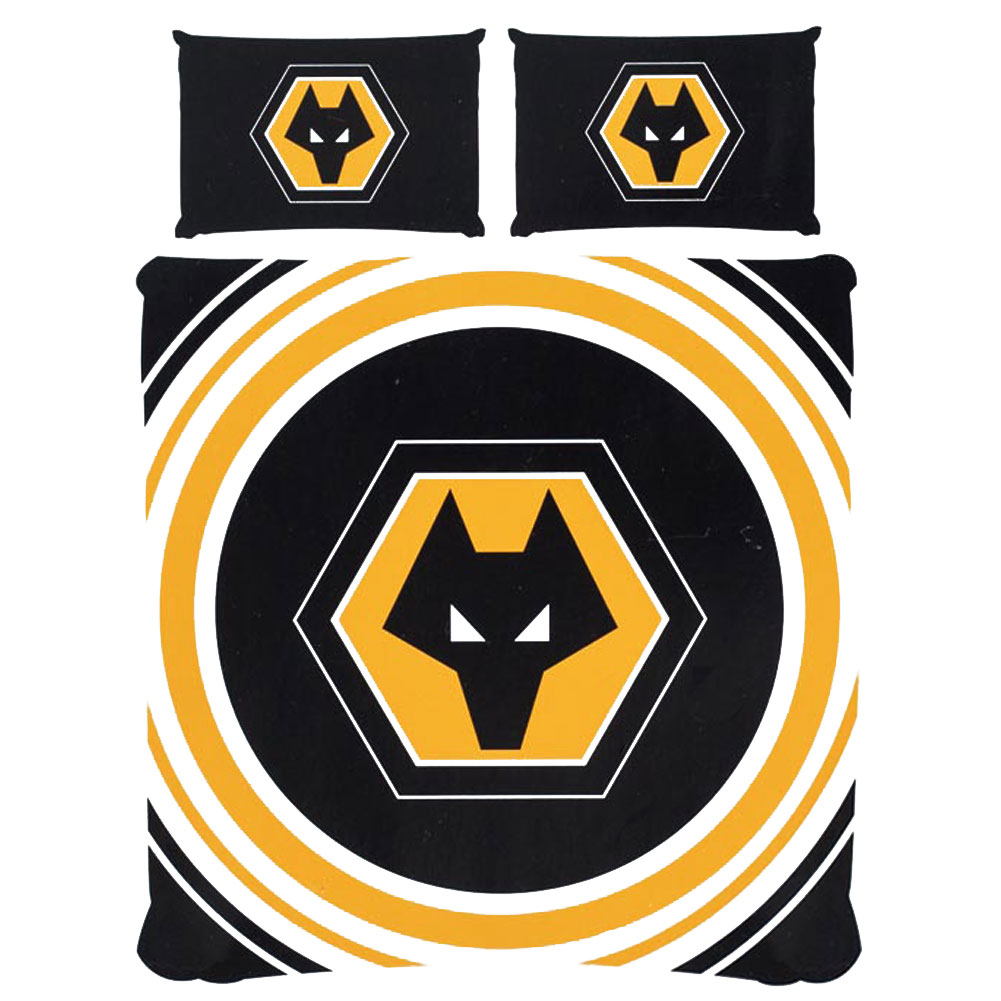 (image for) Wolverhampton Wanderers FC Pulse Double Duvet Set