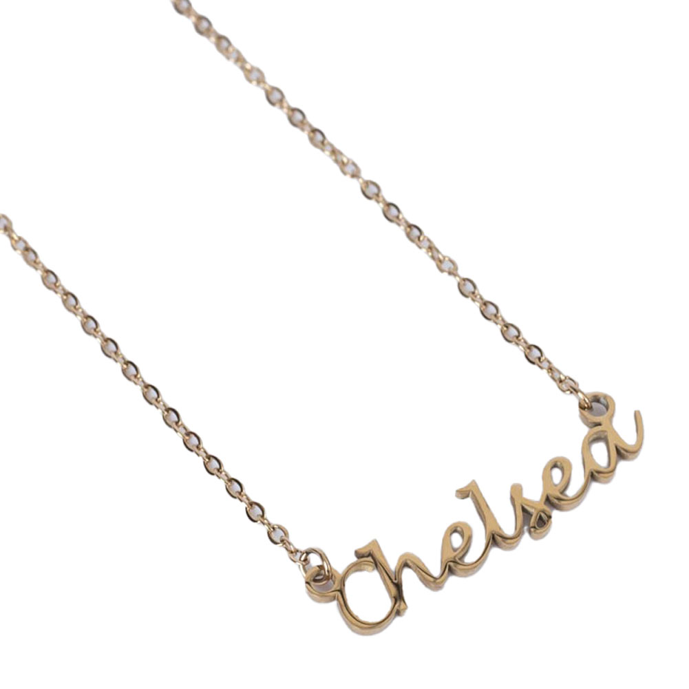 (image for) Chelsea FC Gold Plated Name Dropper Necklace