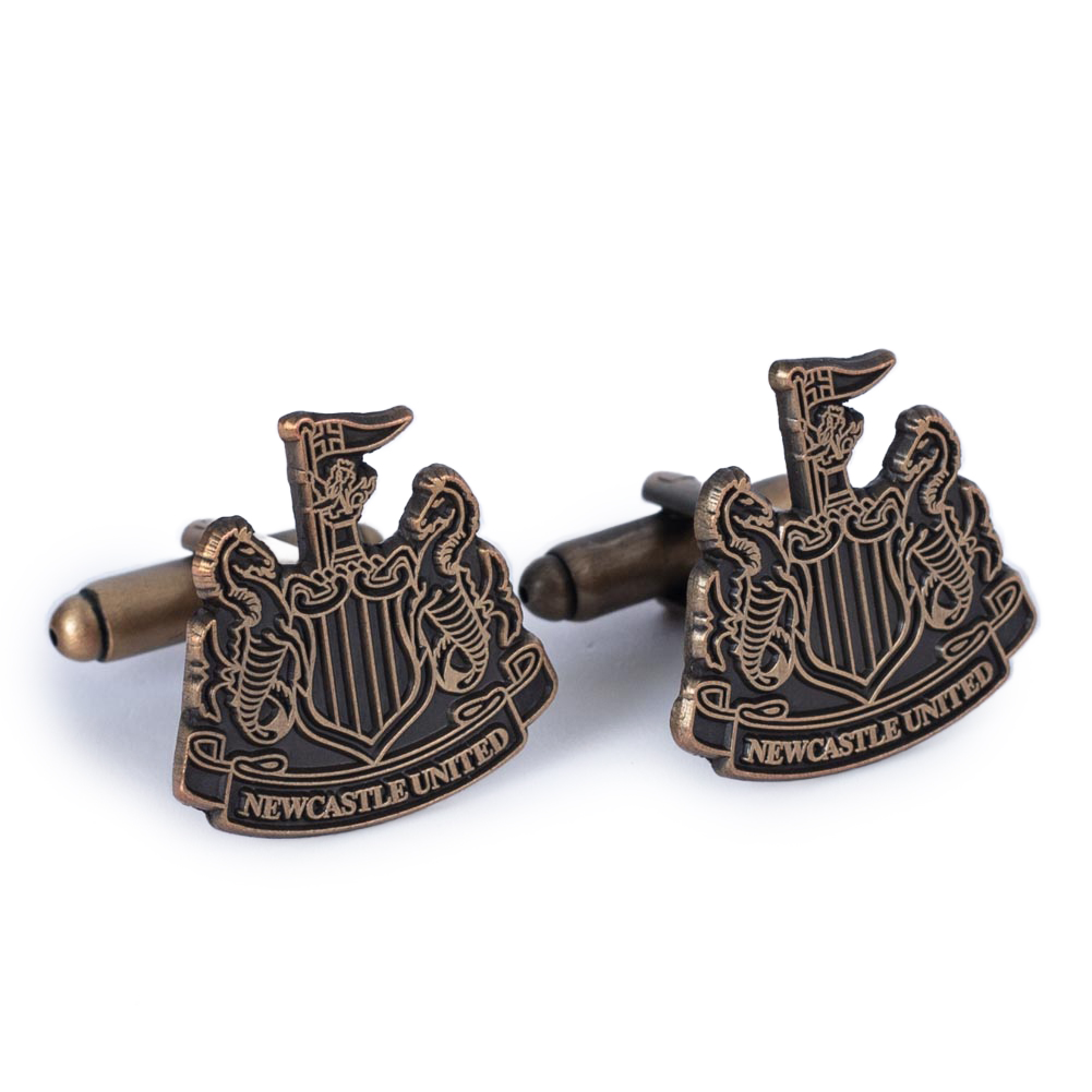(image for) Newcastle United FC Antique Gold Cufflinks
