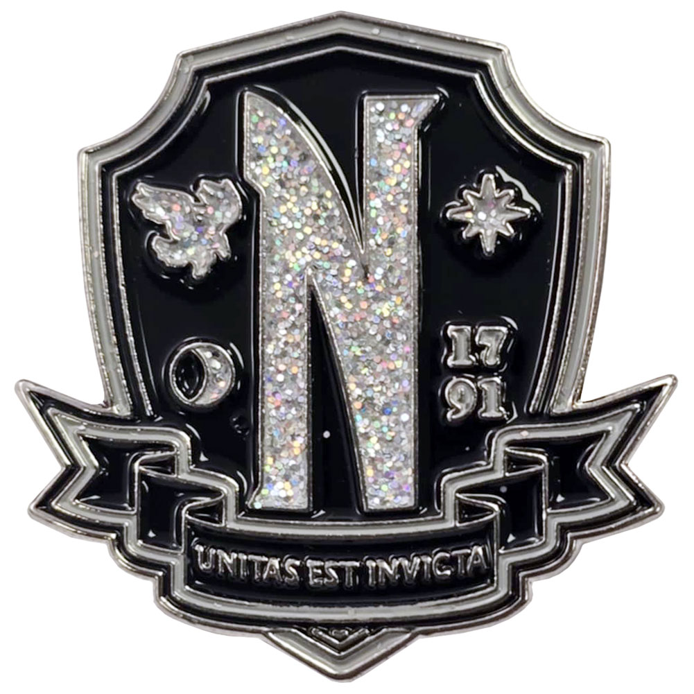 (image for) Wednesday Nevermore Pin Badge