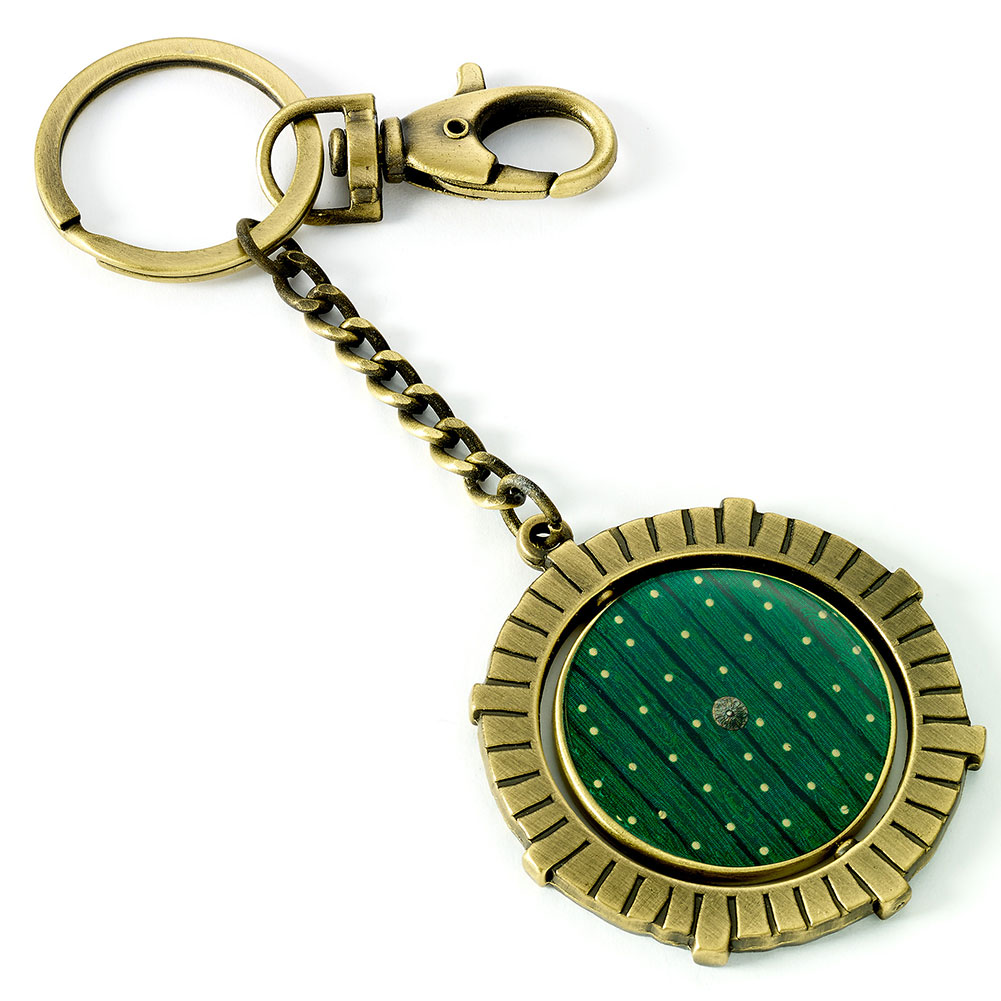 (image for) The Lord Of The Rings Hobbit Door Spinner Keyring