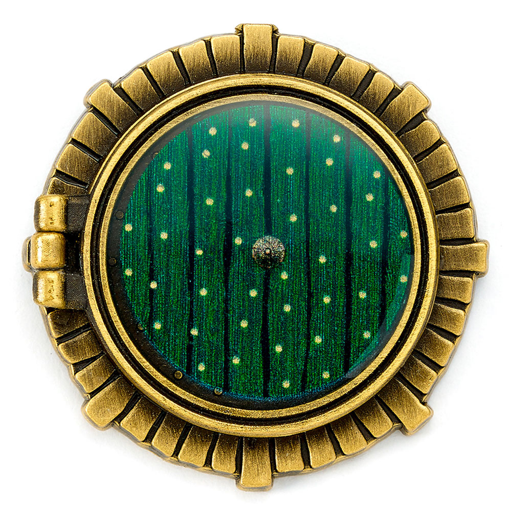 (image for) The Lord of the Rings Hobbit Door Pin Badge