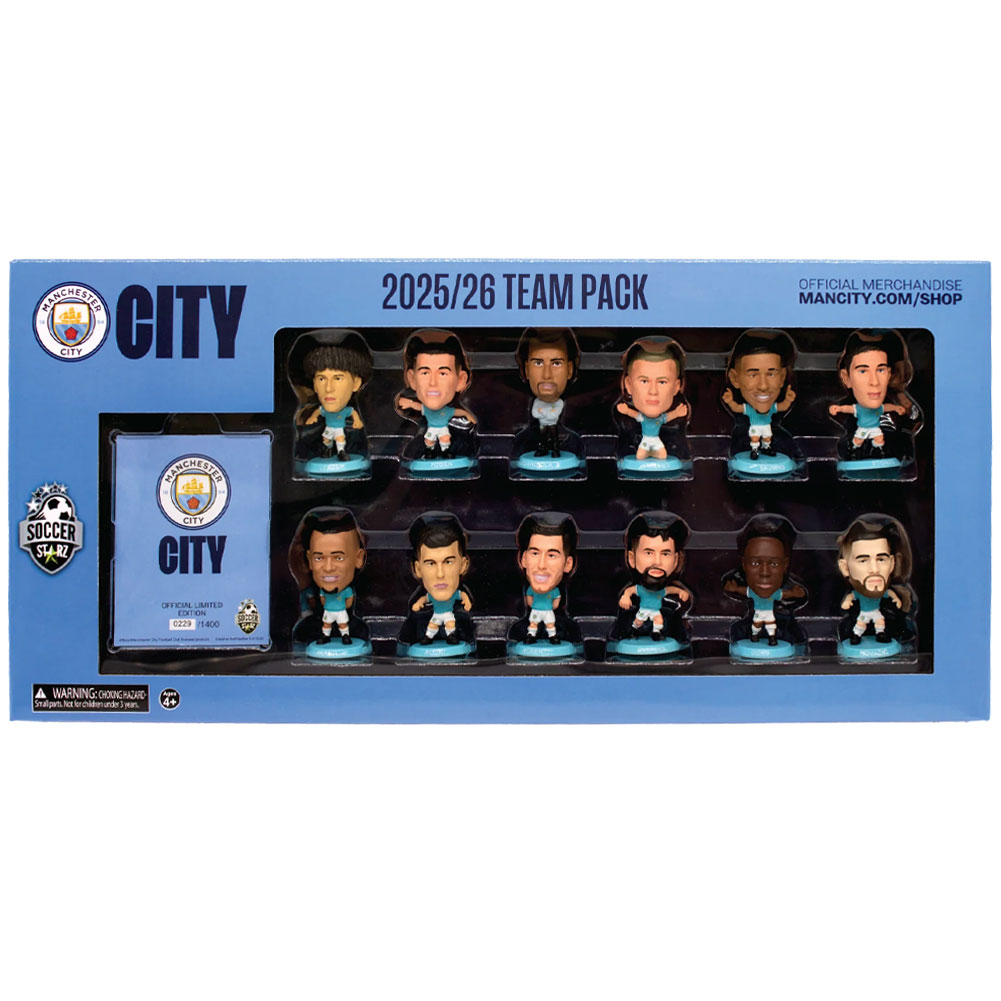 (image for) Manchester City FC SoccerStarz Season 25-26 Team Pack