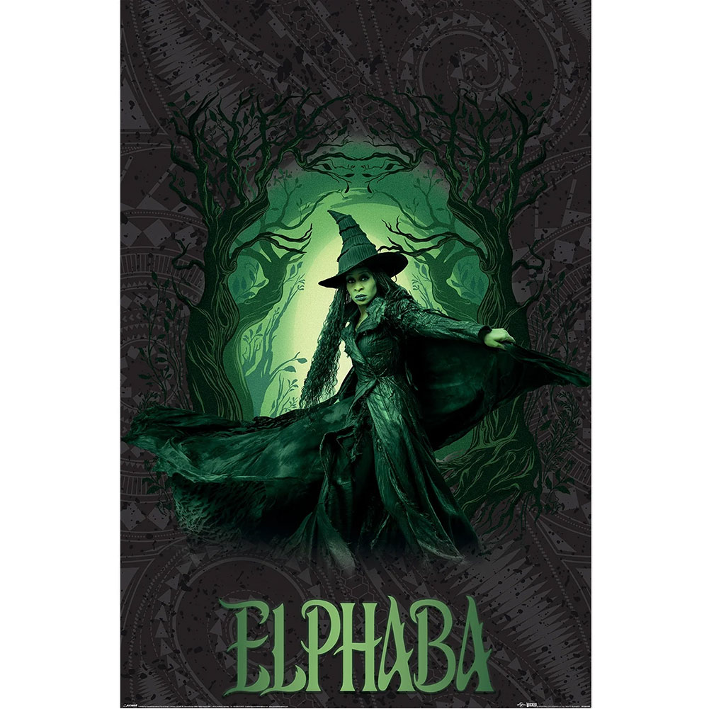 (image for) Wicked 2 Elphaba Glow Poster 35