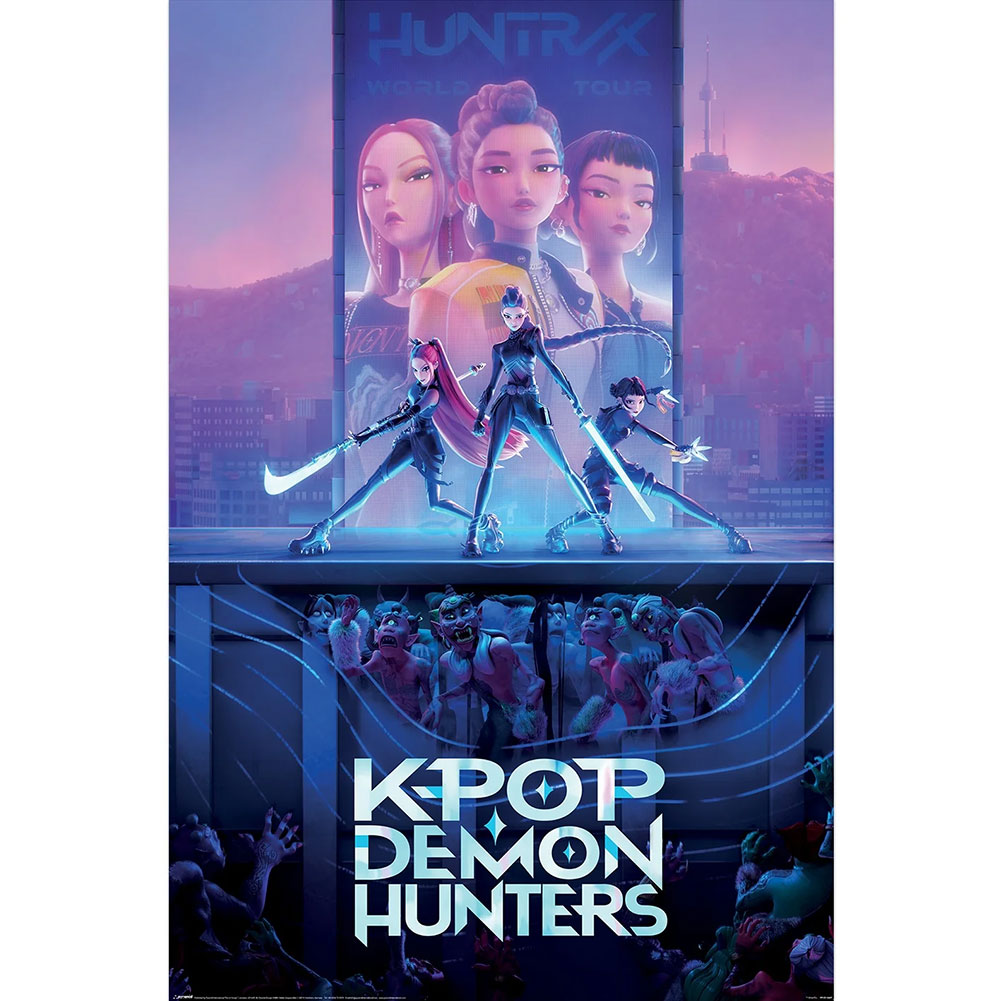 (image for) K-POP Demon Hunters Key Art Poster 42