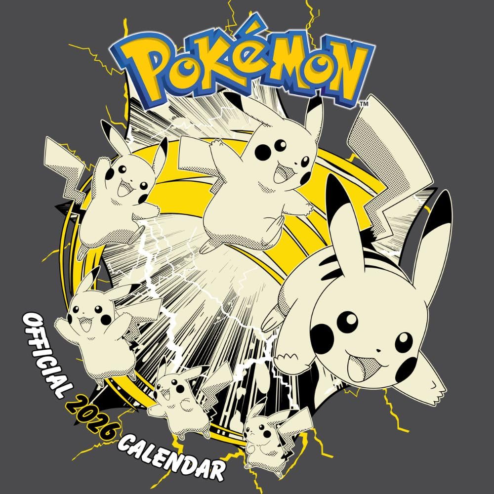 (image for) Pokemon Square Calendar 2026