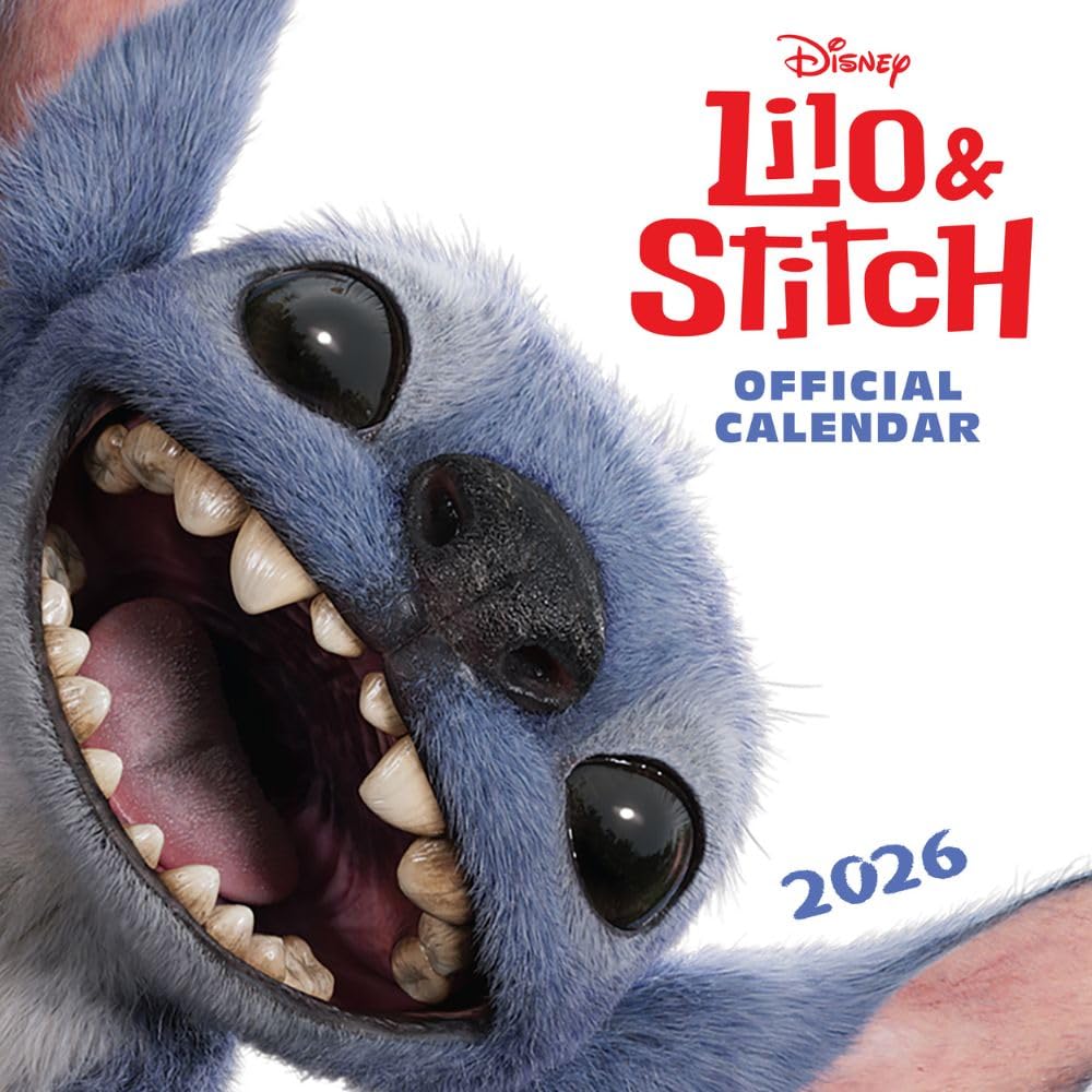 (image for) Lilo & Stitch Live Action Square Calendar 2026