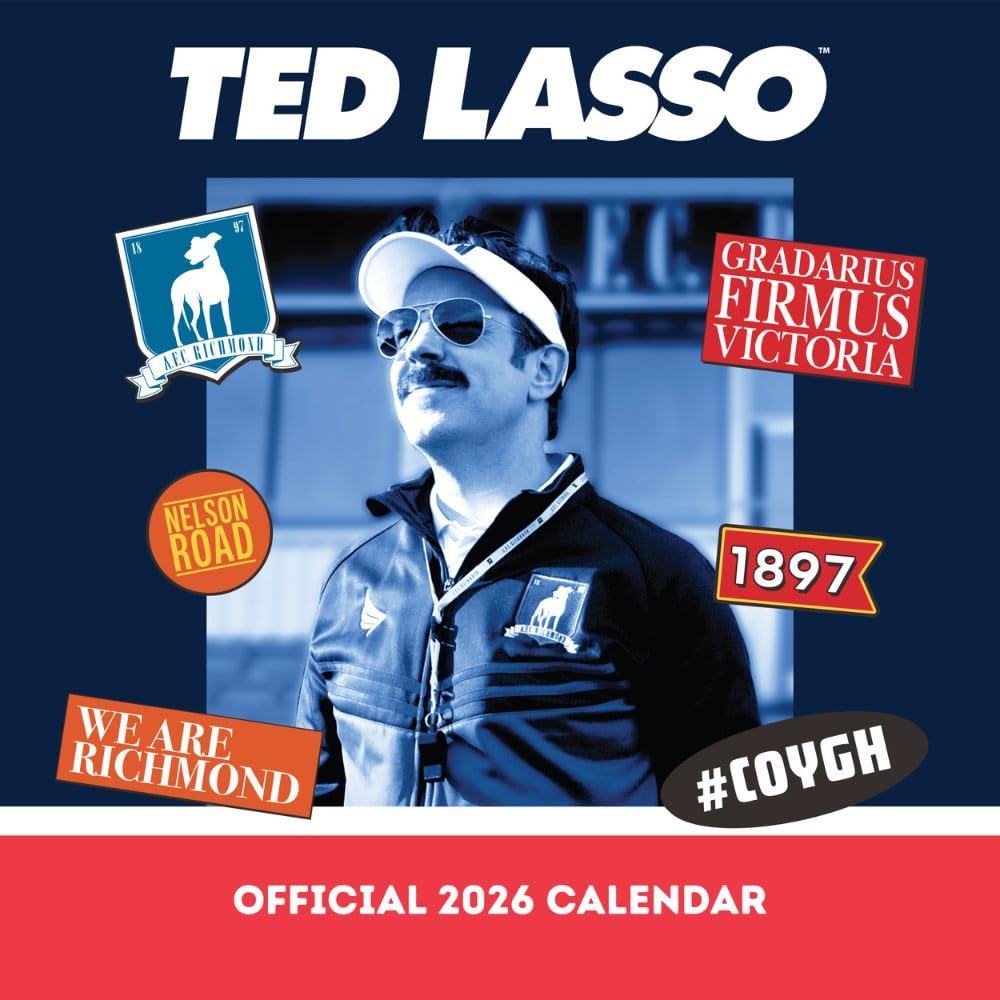 (image for) Ted Lasso Square Calendar 2026