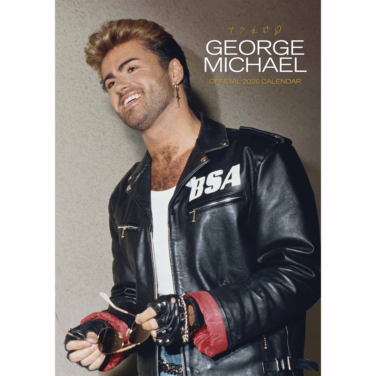 (image for) George Michael A3 Calendar 2026