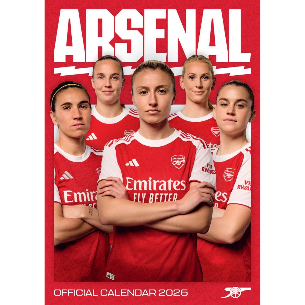(image for) Arsenal WFC A3 Calendar 2026