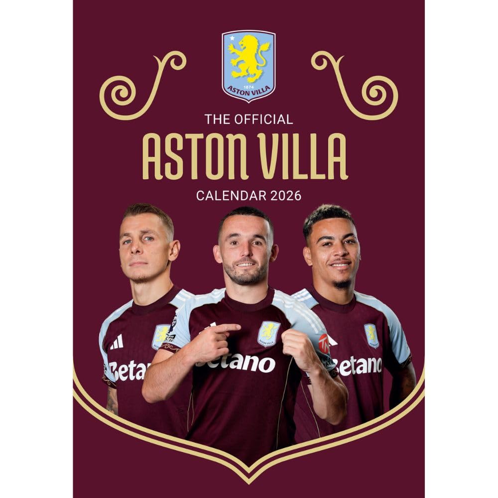 (image for) Aston Villa FC A3 Calendar 2026