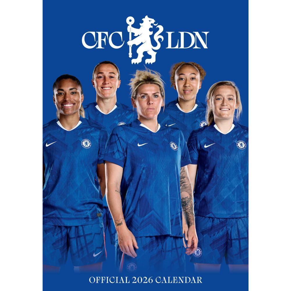 (image for) Chelsea WFC A3 Calendar 2026