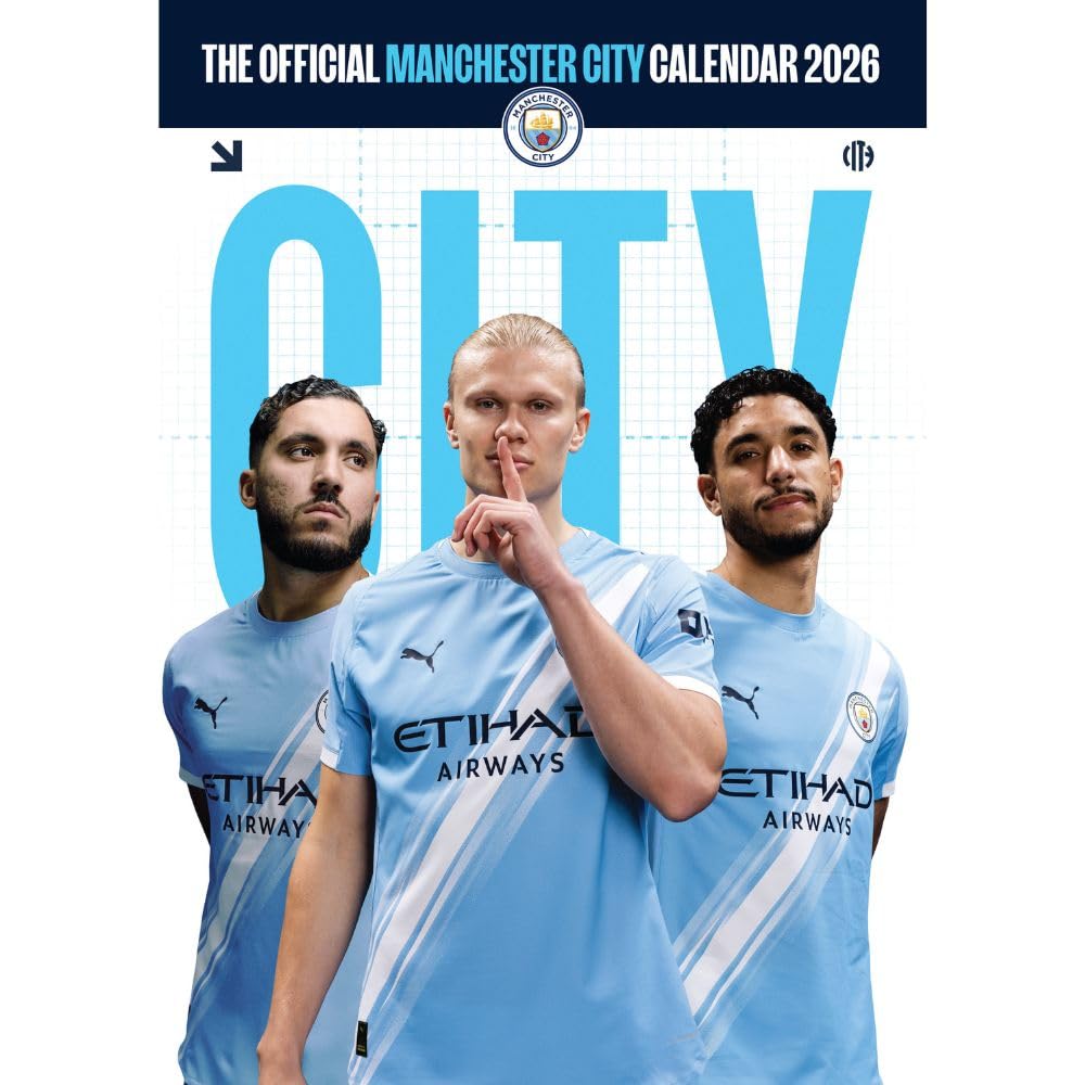 (image for) Manchester City FC A3 Calendar 2026