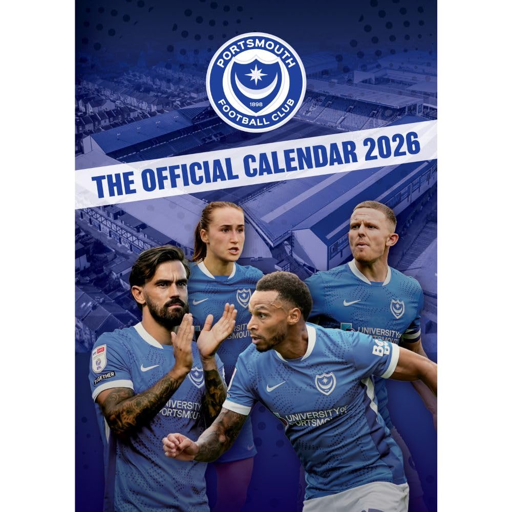 (image for) Portsmouth FC A3 Calendar 2026