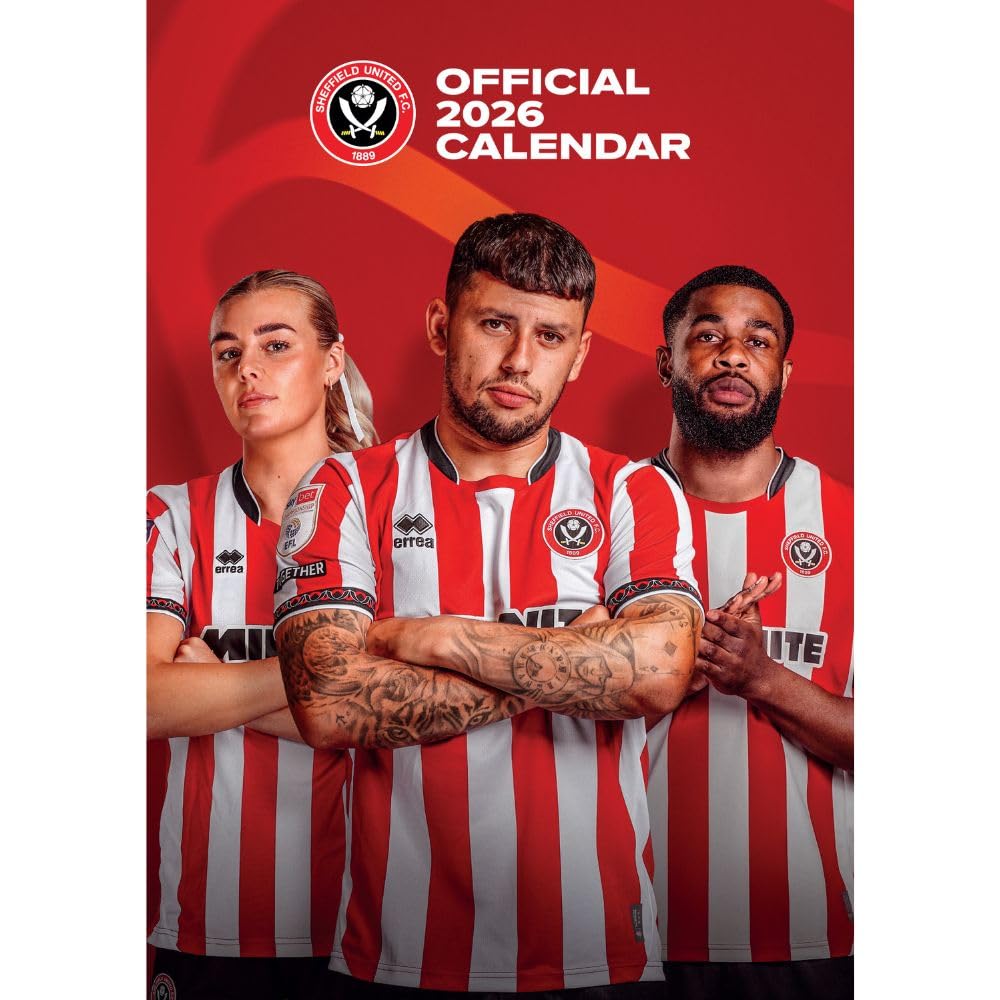 (image for) Sheffield United FC A3 Calendar 2026