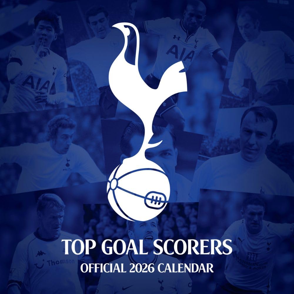 (image for) Tottenham Hotspur FC Legends Square Calendar 2026