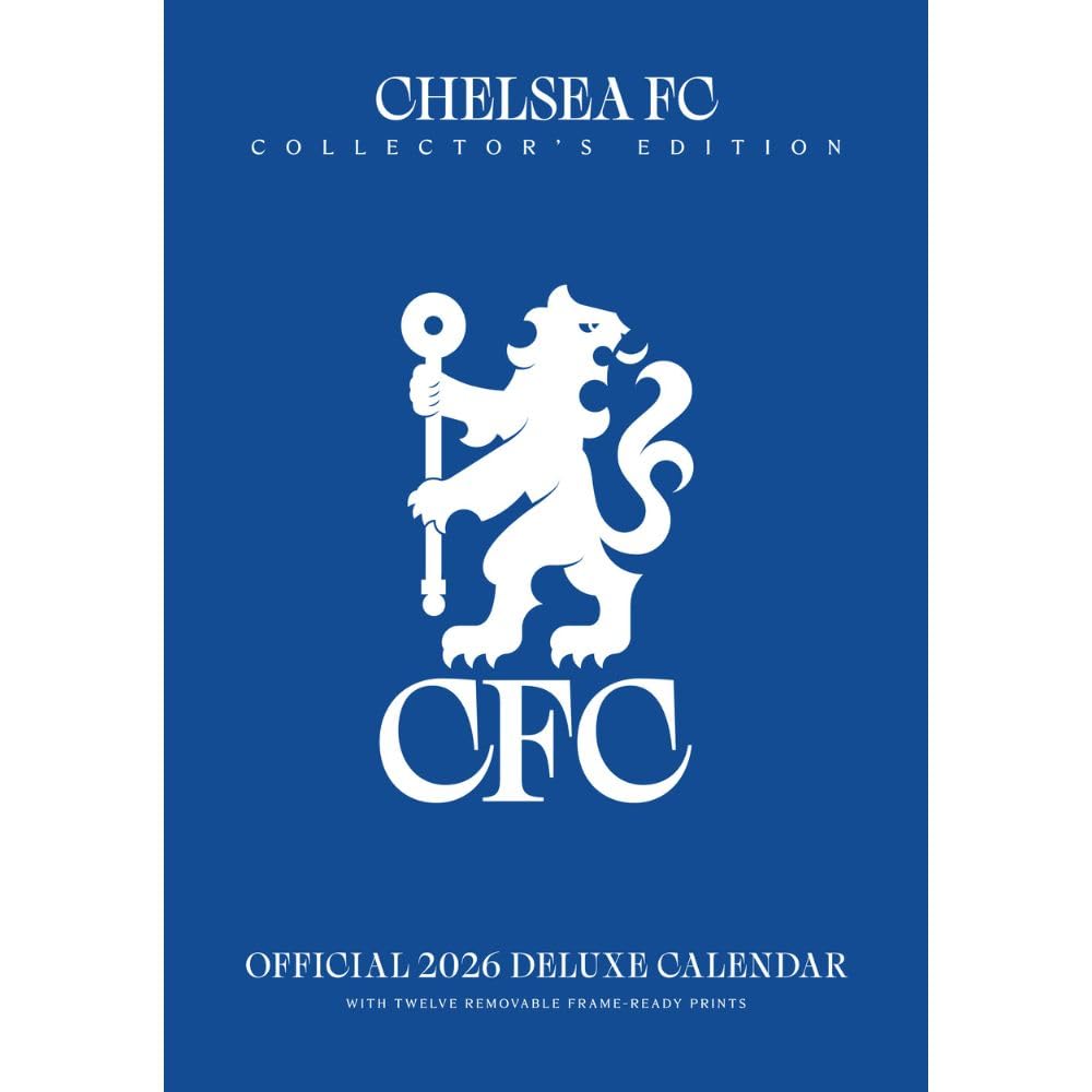 (image for) Chelsea FC Deluxe Calendar 2026
