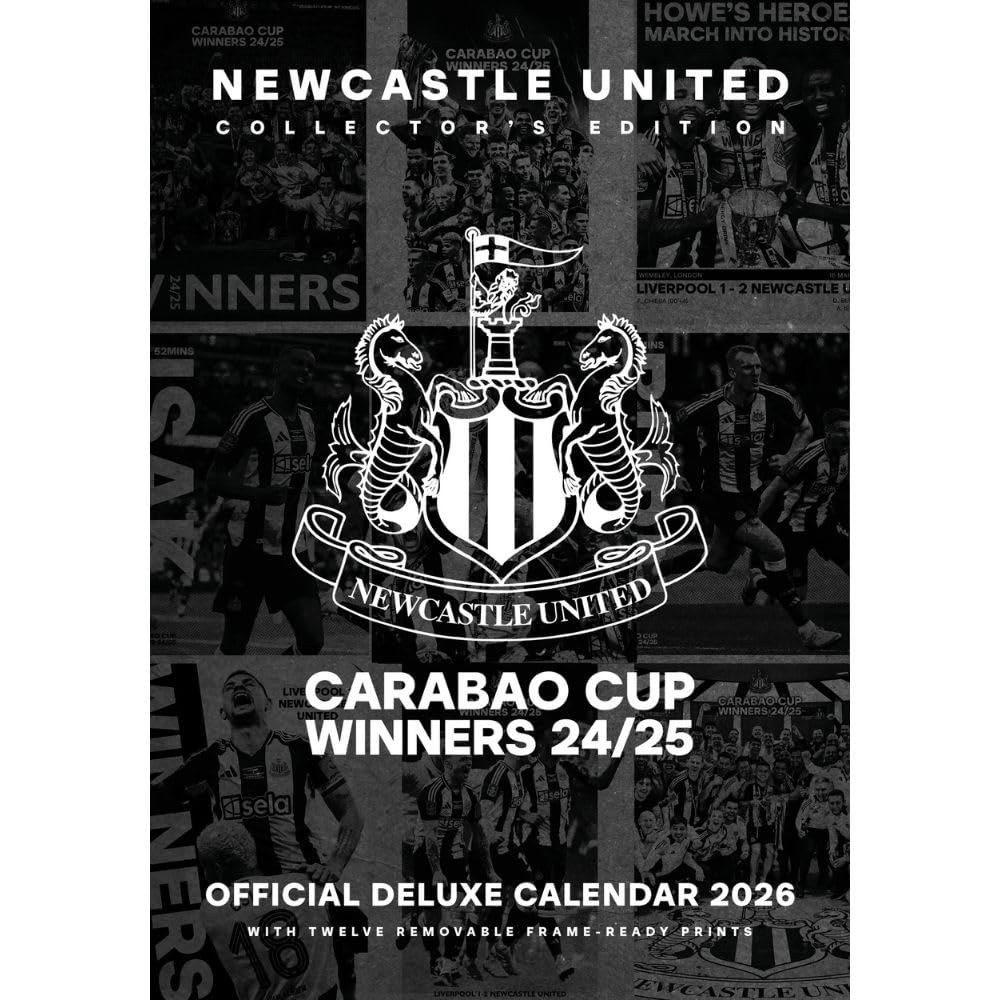 (image for) Newcastle United FC Deluxe Calendar 2026