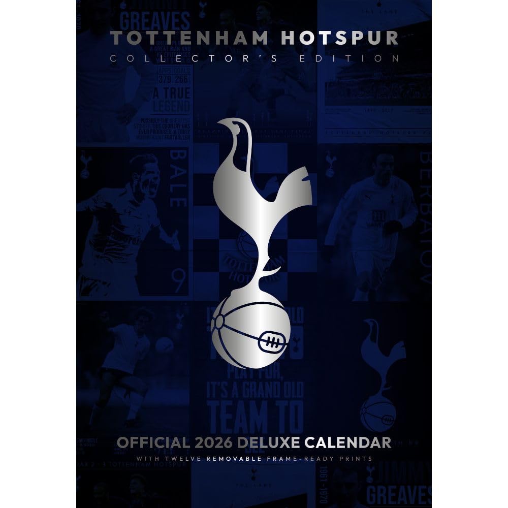 (image for) Tottenham Hotspur FC Deluxe Calendar 2026