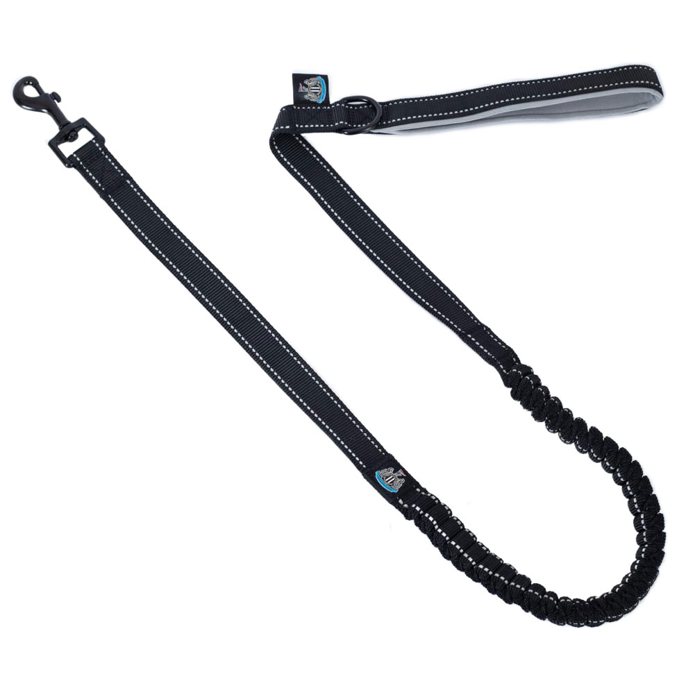 Newcastle United FC Reflective Dog Lead (image for) Newcastle United FC Reflective Dog Lead